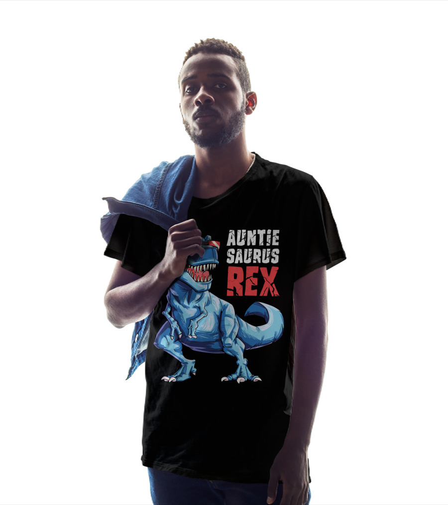 Auntiesaurus Rex Auntie Saurus Dinosaur Women Aunt10 T-Shirt