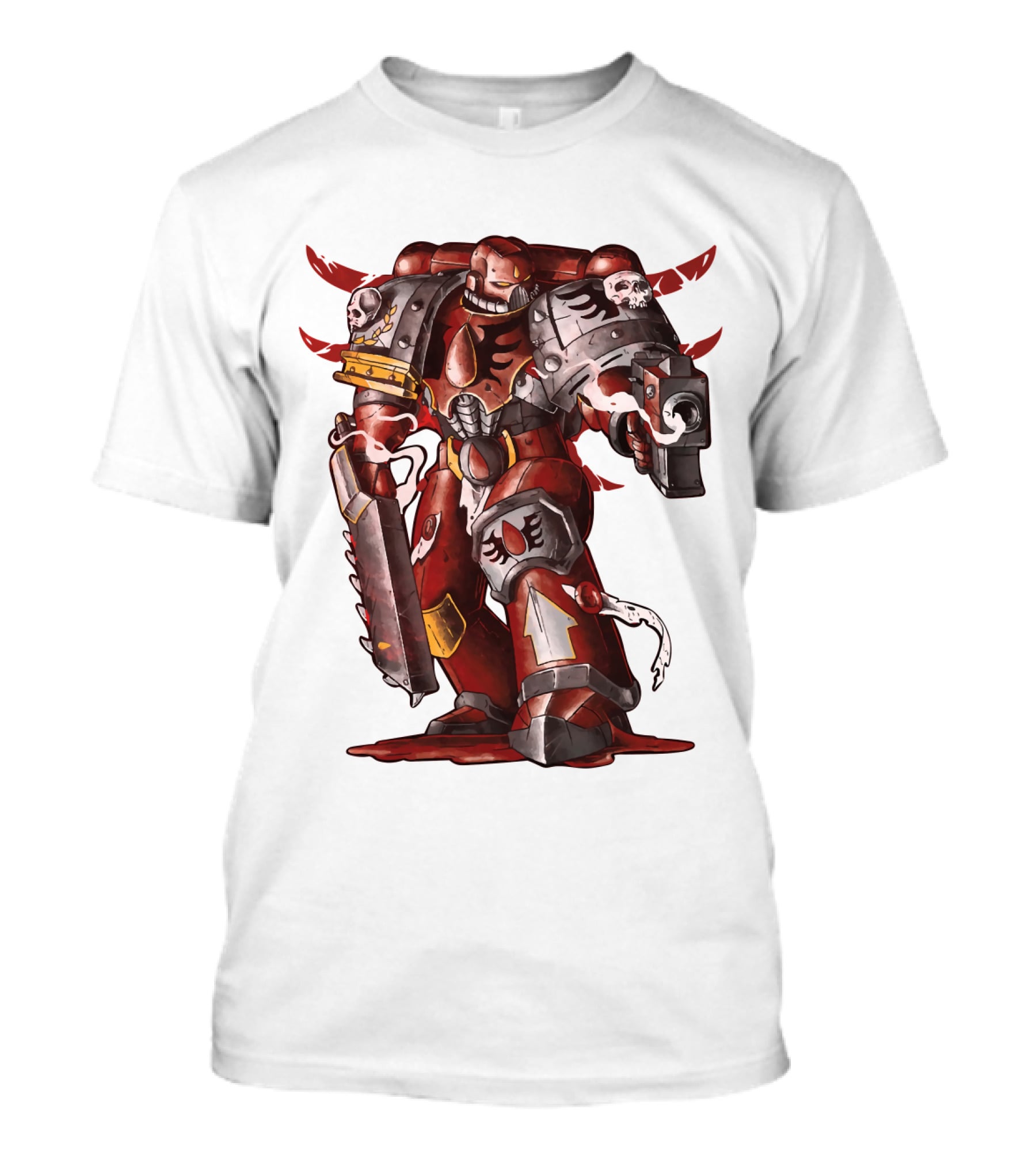 WH Blood Angels Space Marine Warhammer 40K T-Shirt