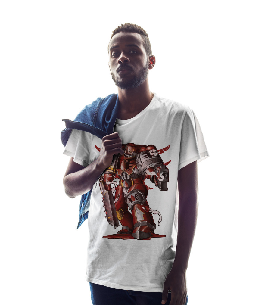 WH Blood Angels Space Marine Warhammer 40K T-Shirt