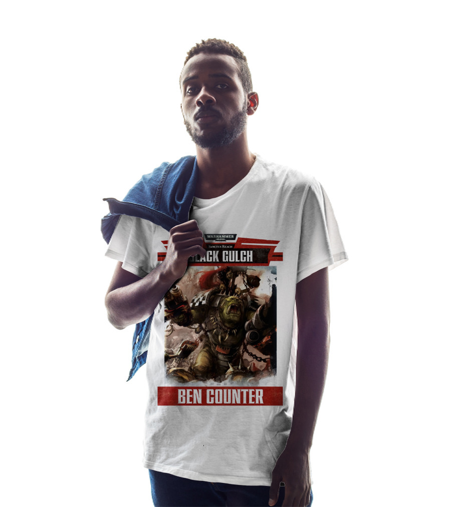 Warhammer 40000 Sanctus Reach Black Gulch Ben Counter T-Shirt