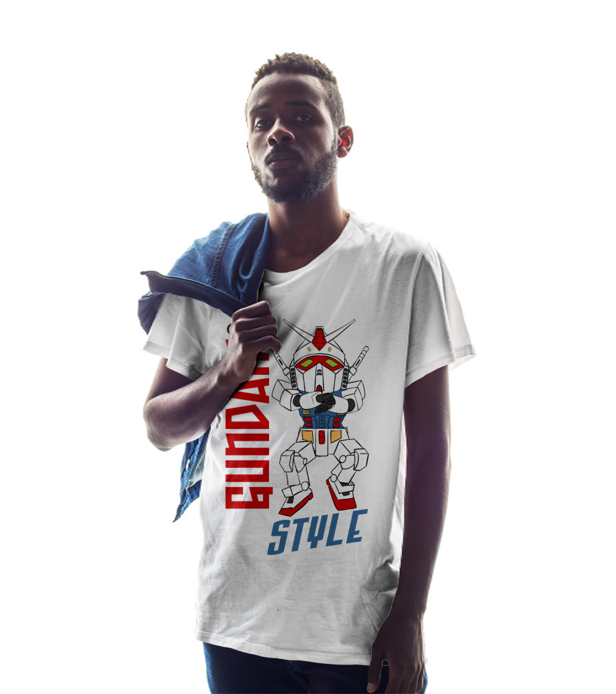 Oppan Gundam Style Vintage Mecha Dance T-Shirt