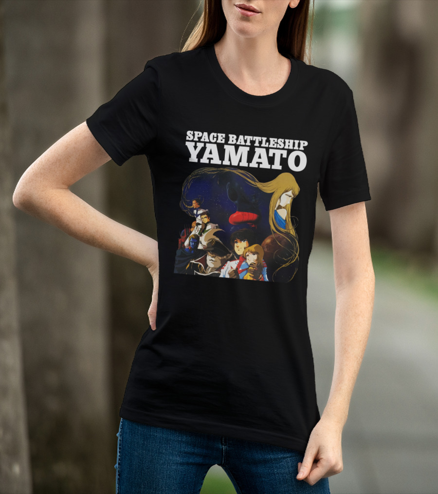 Space Battleship Yamato Classic Anime Crew Collection T-Shirt