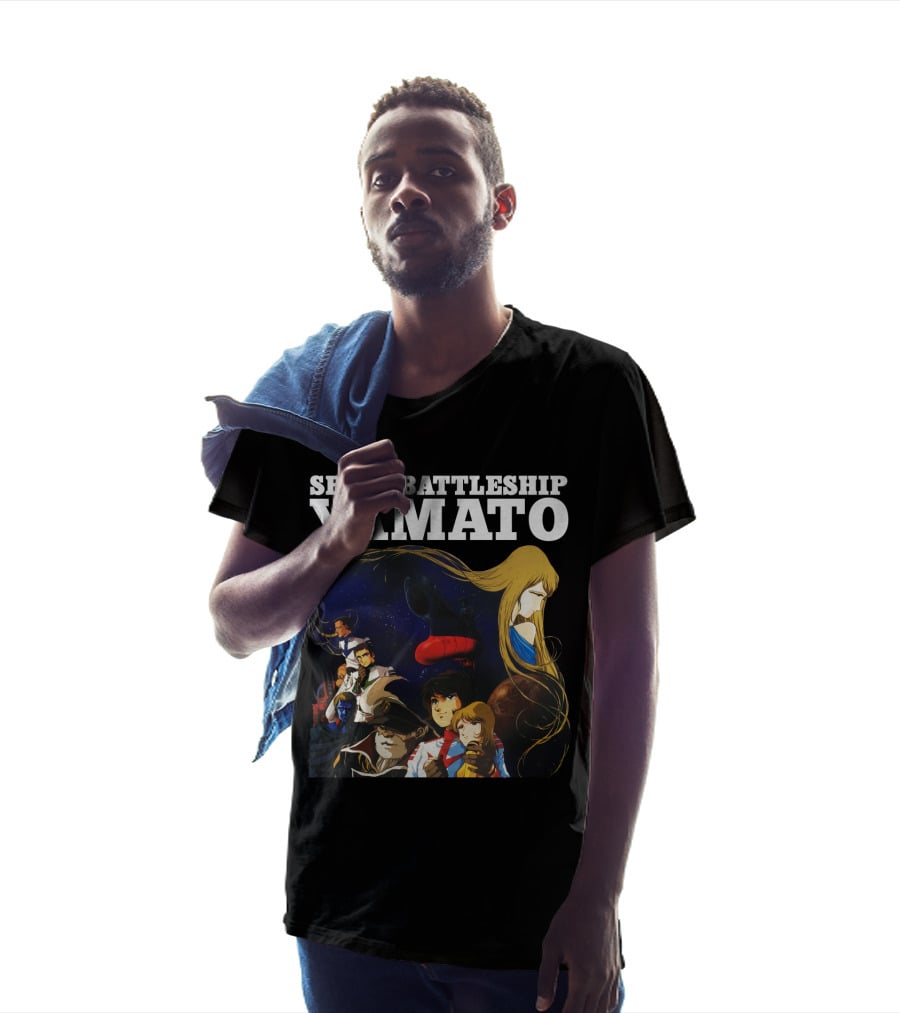 Space Battleship Yamato Classic Anime Crew Collection T-Shirt