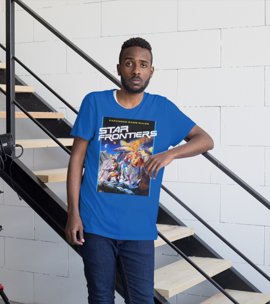 Expanded Game Rules Star Frontiers Science Fiction Adventure T-Shirt