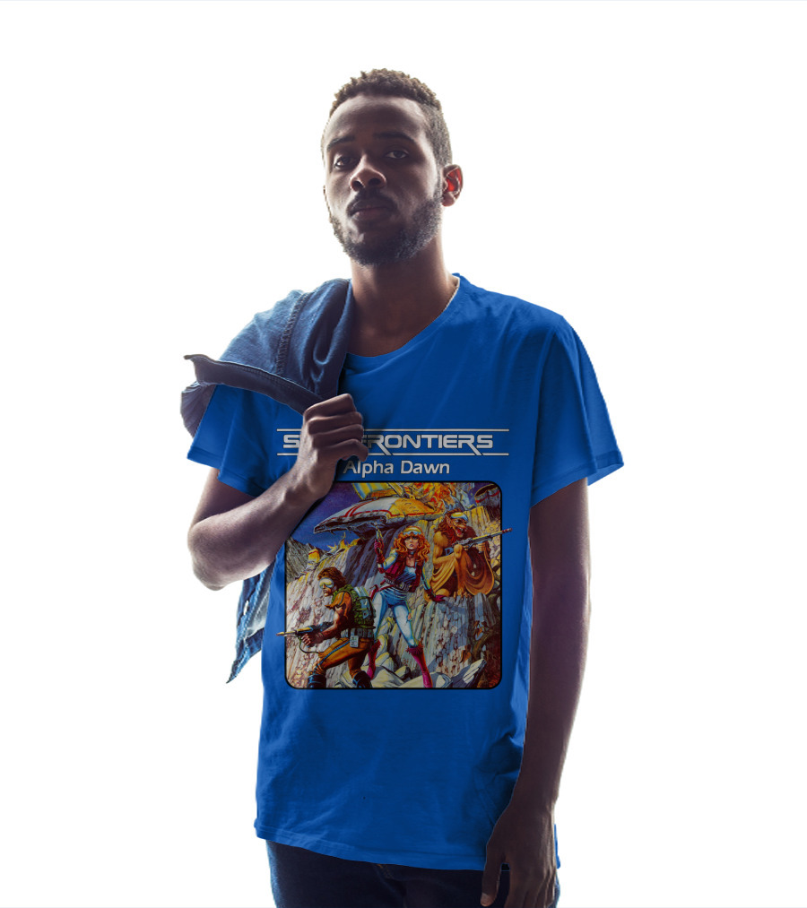 Star Frontiers Alpha Dawn Retro Sci-Fi Adventure T-Shirt