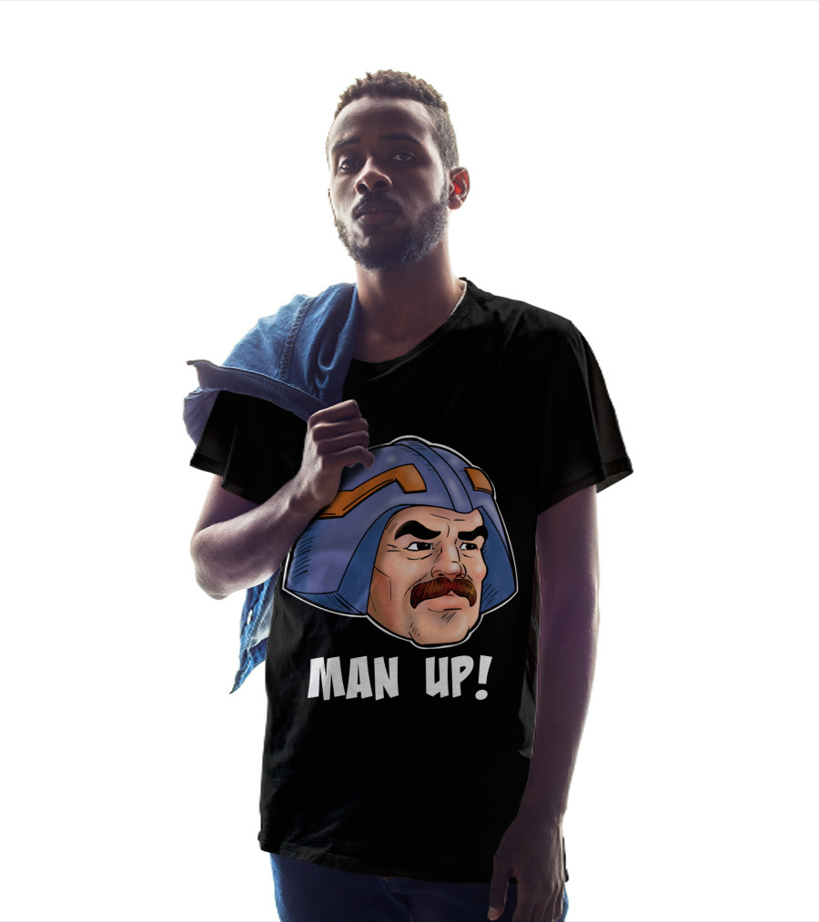 Masters Of The Universe Man-At-Arms Man Up T-Shirt