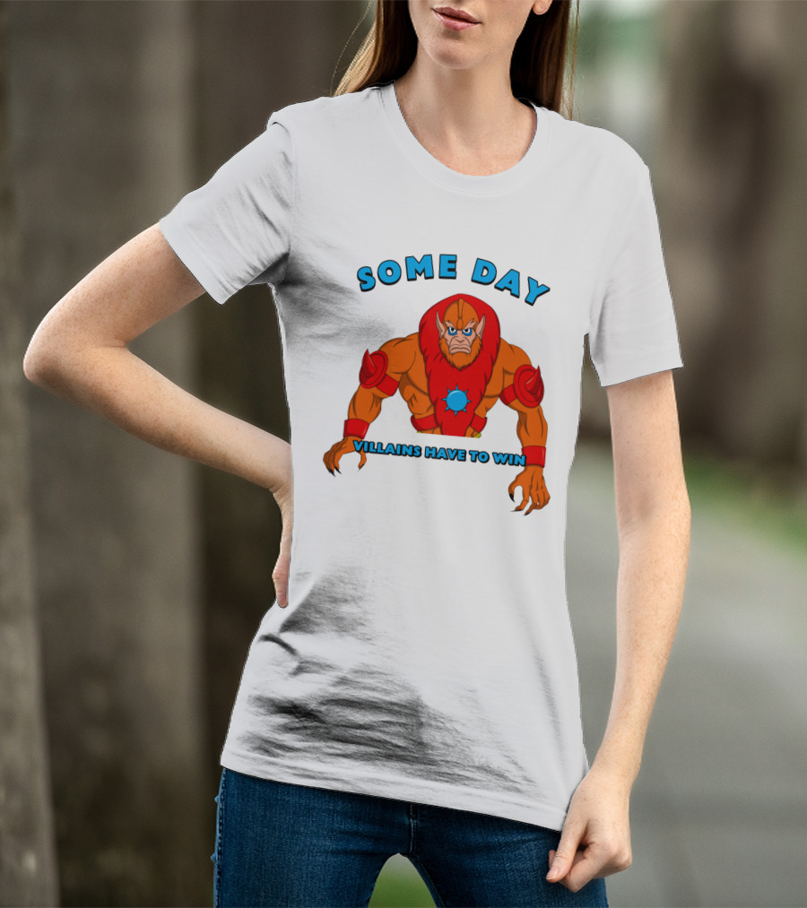 He Man And The Masters Of The Universe Beastman Someday Villains Have To Win T-Shirt