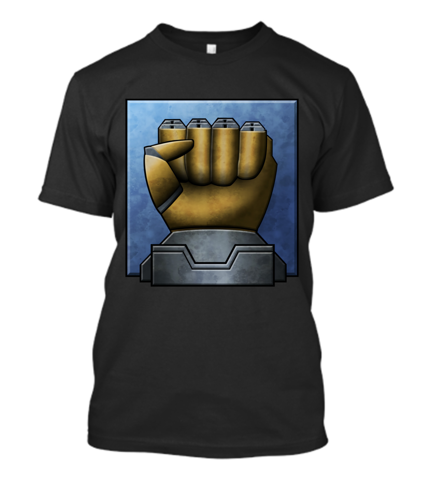 House Steiner The Lyran Commonwealth BattleTech Fist Emblem T-Shirt