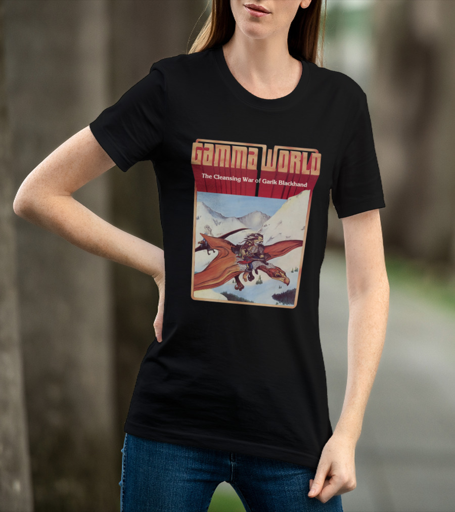Gamma World The Cleansing War Of Garik Blackhand T-Shirt