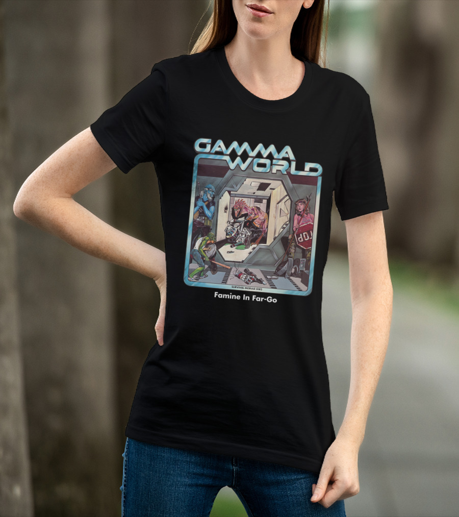 Gamma World Survival Module GW2 Famine In Far-Go T-Shirt