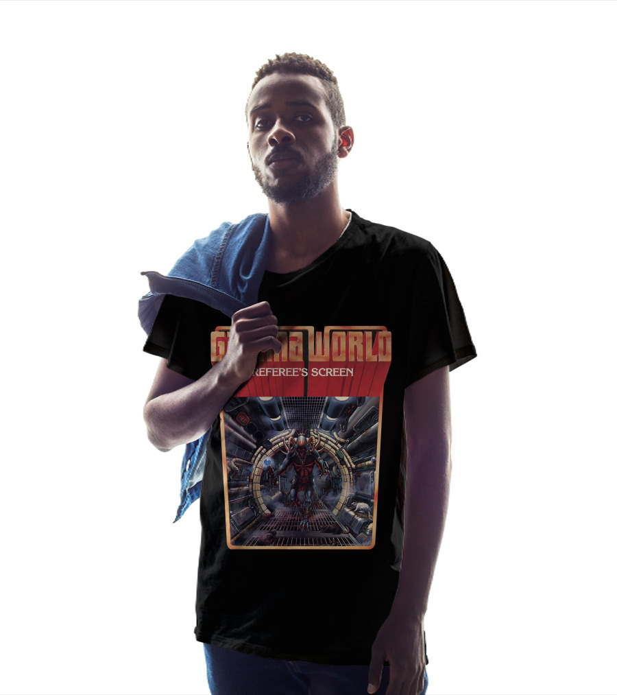 Gamma World Referee's Screen Sci-Fi Dungeon Crawler Adventure T-Shirt