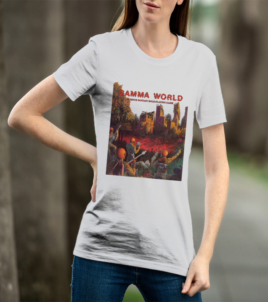 Gamma World Science Fantasy Role-Playing Game 1st Edition T-Shirt