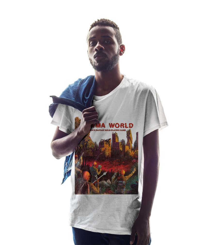 Gamma World Science Fantasy Role-Playing Game 1st Edition T-Shirt