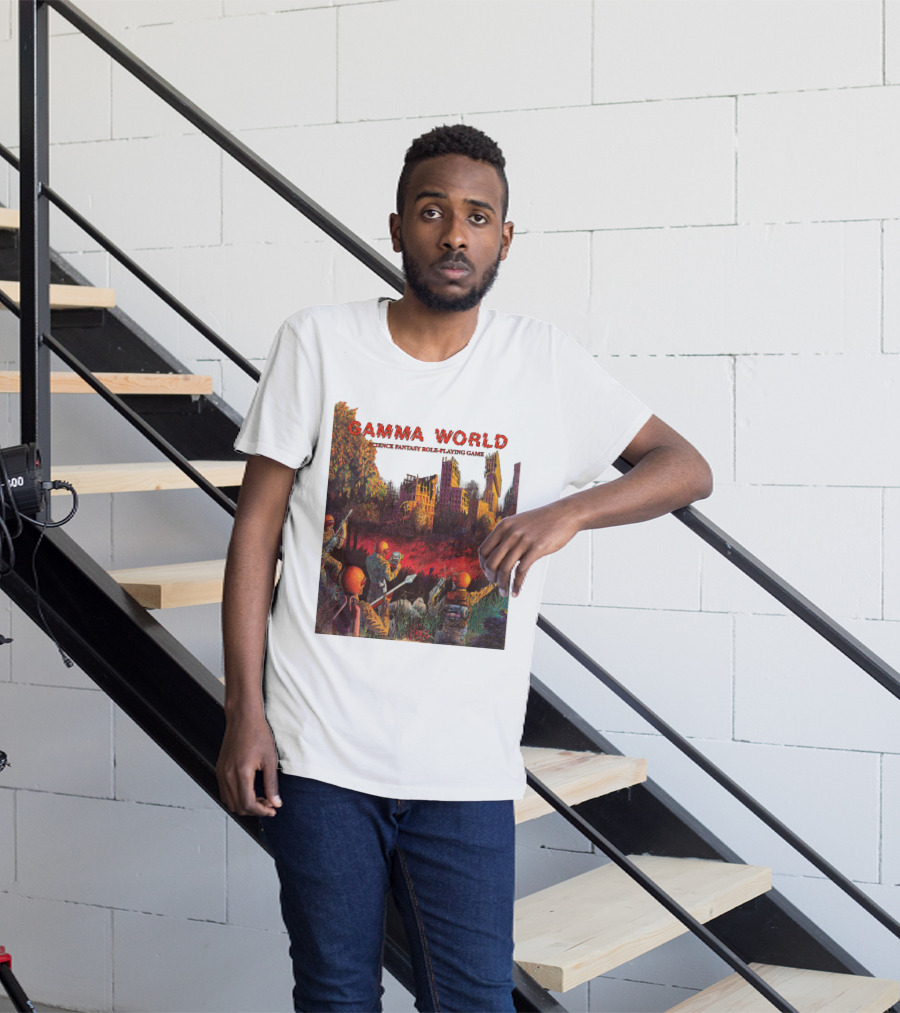 Gamma World Science Fantasy Role-Playing Game 1st Edition T-Shirt
