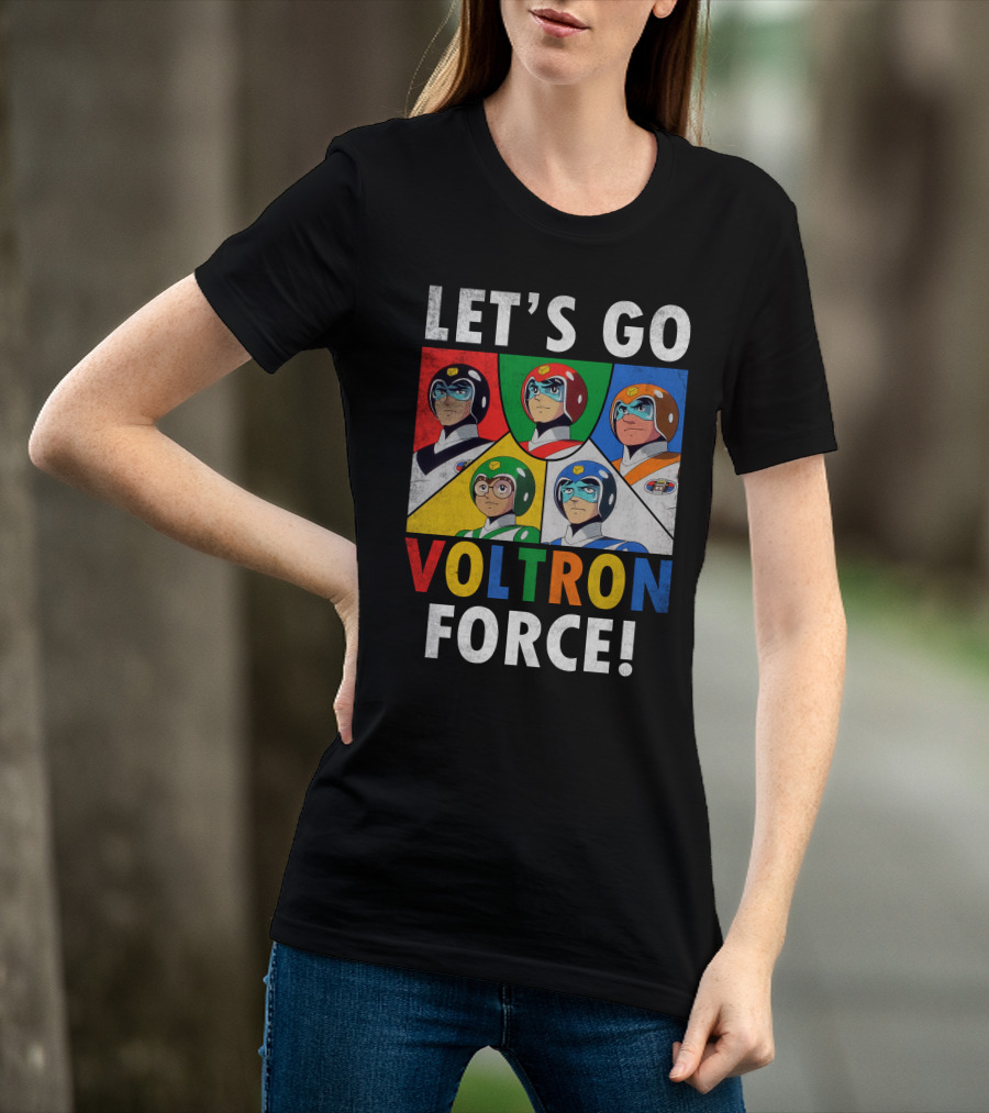 Let's Go Voltron Force T-Shirt