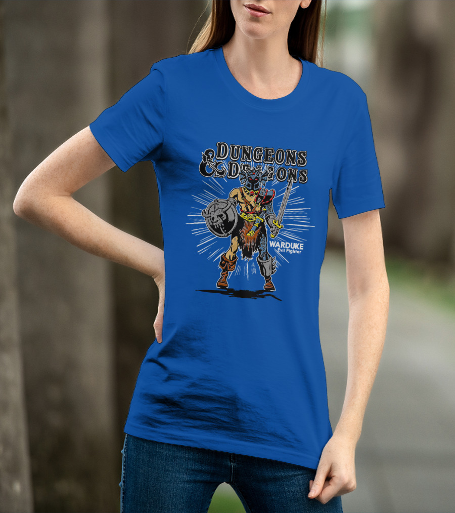 Dungeons And Dragons Warduke Evil Fighter T-Shirt