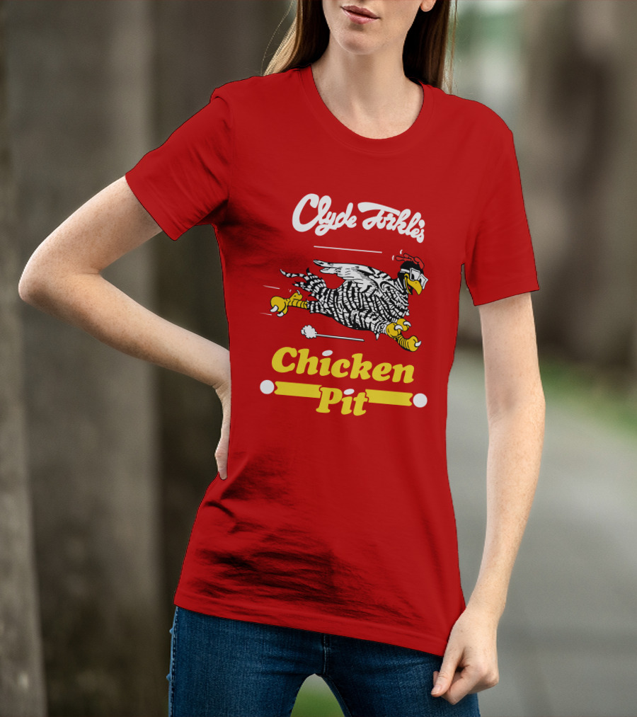 Clyde Torkle's Chicken Pit Racing Chicken T-Shirt