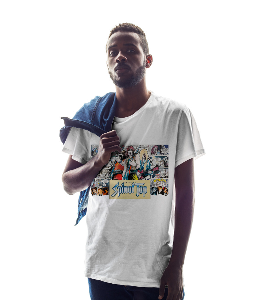 This Is Spinal Tap Comic Collage 5.1 T-Shirt