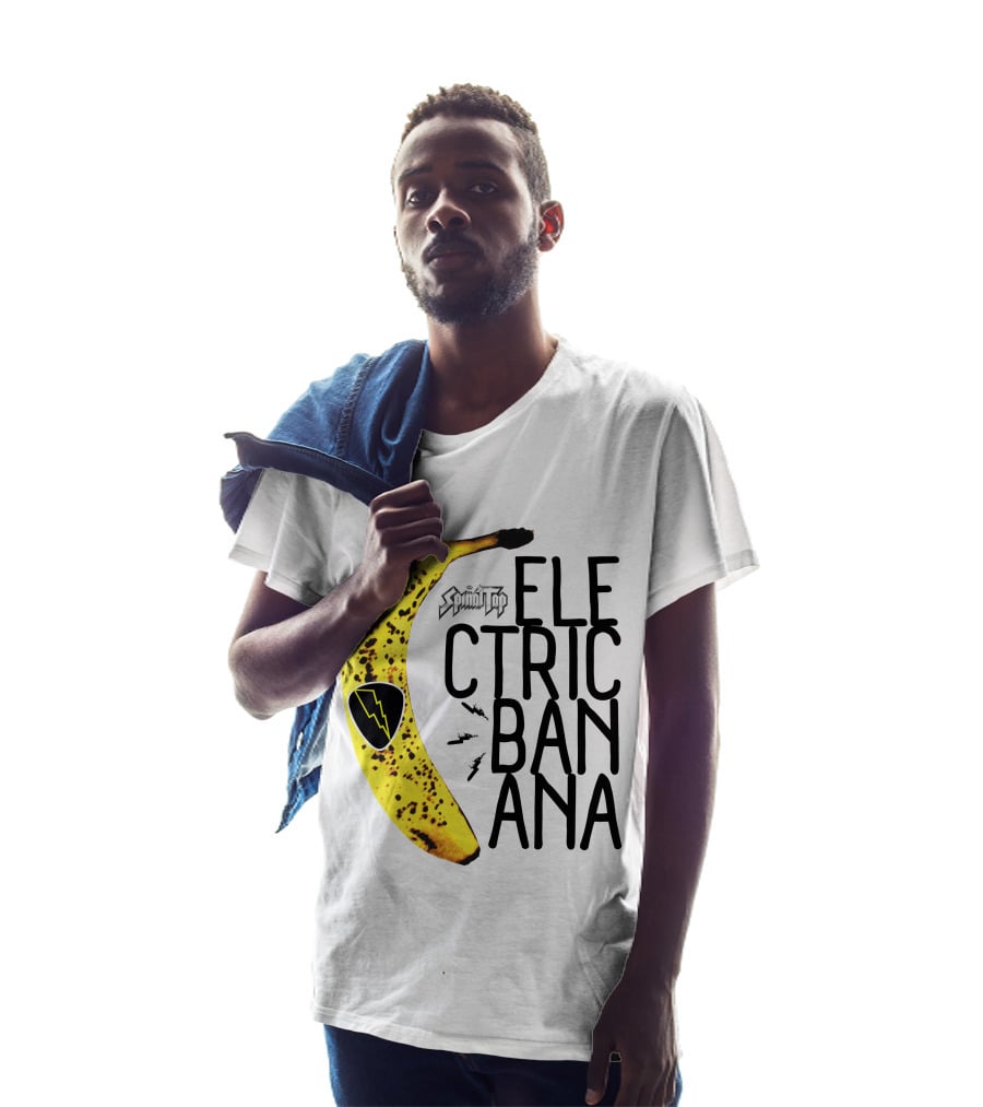 Spinal Tap Electric Banana With Lightning Bolt T-Shirt