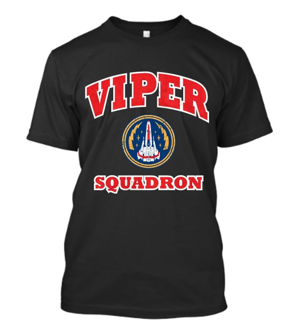 Battlestar Galactica Viper Squadron Vintage Emblem T-Shirt
