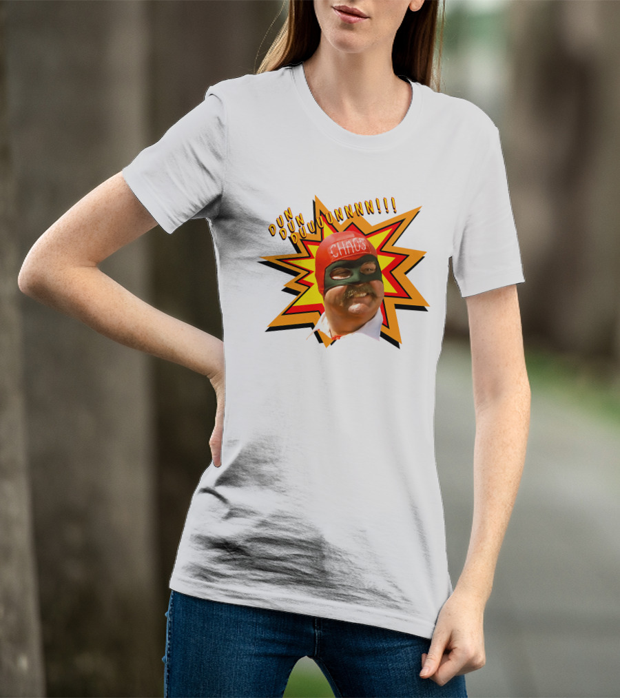 Dun Dun Duuunnnnn Captain Chaos The Cannonball Run T-Shirt