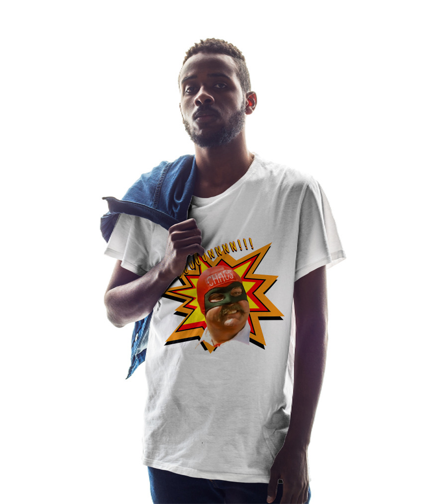 Dun Dun Duuunnnnn Captain Chaos The Cannonball Run T-Shirt