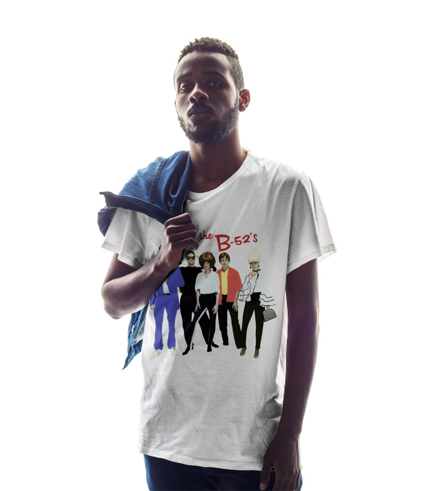 The B-52's Album Cover Band Members In Iconic Attire T-Shirt