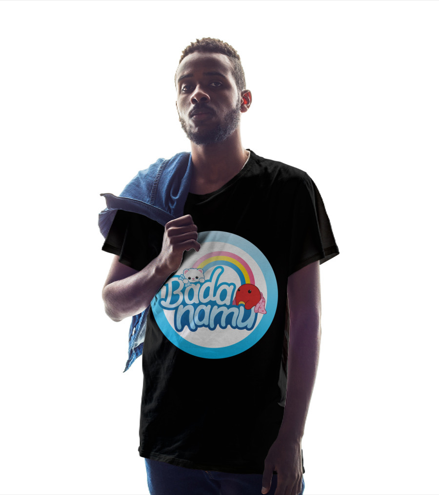 Badanamu Rainbow And Character T-Shirt