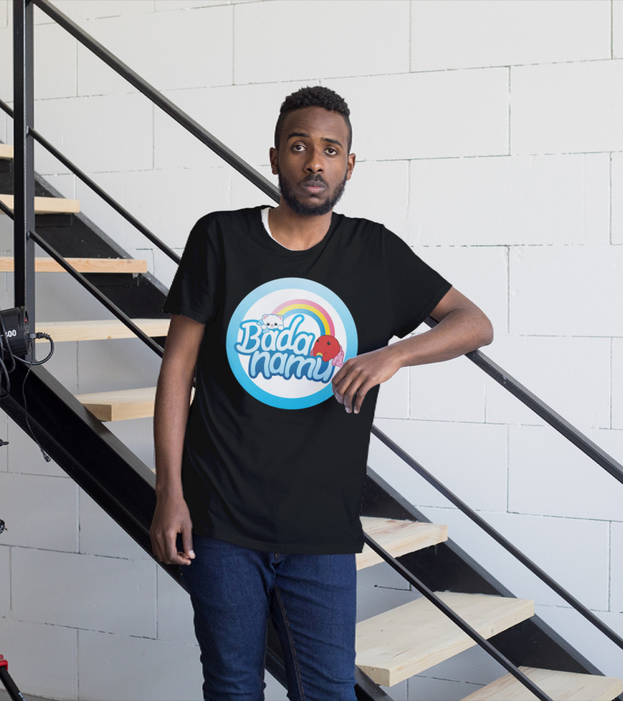 Badanamu Rainbow And Character T-Shirt