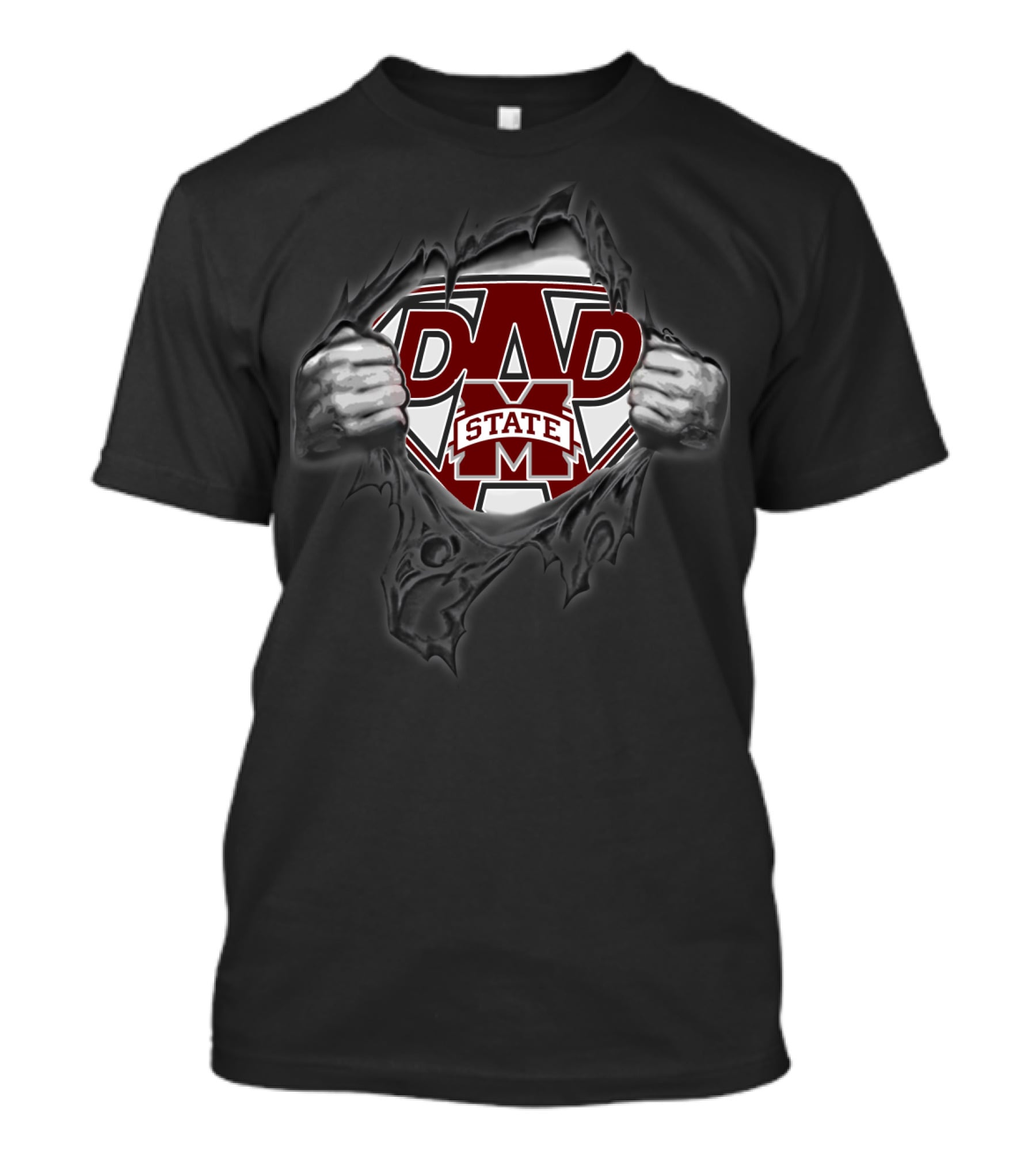 Mississippi State Bulldogs Super Dad T-Shirt