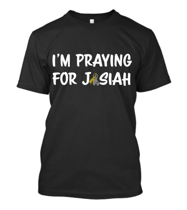 I'm Praying For Josiah Gold And Grey Awareness T-Shirt