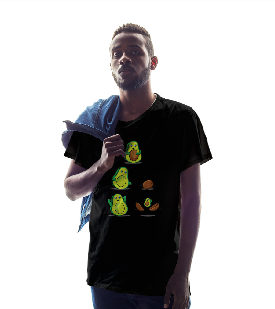 Avocado Mom Pregnancy Mamacado Cute Expecting Fruit Family Gag T-Shirt