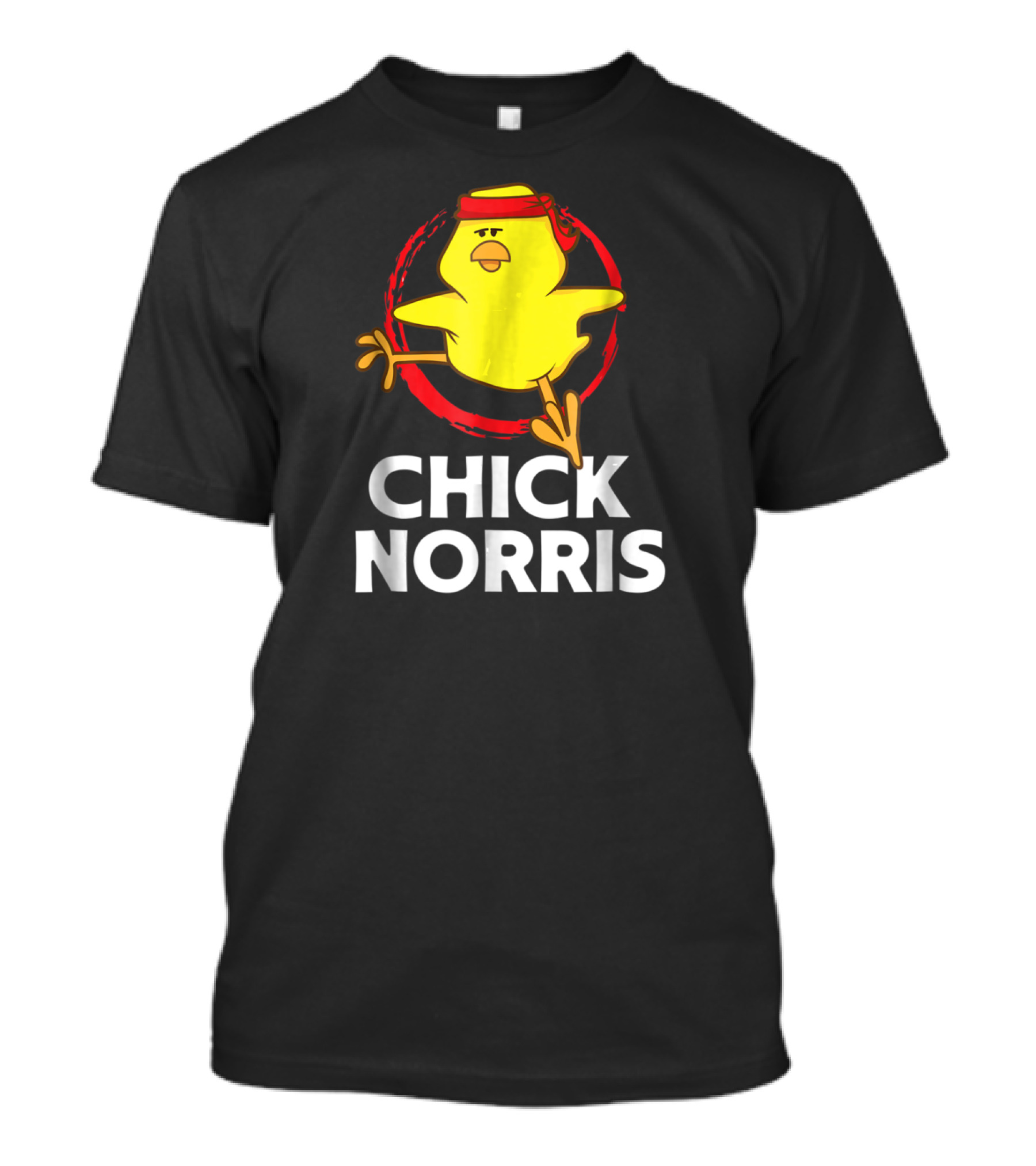 Chick Norris Martial Arts Funny Chicken T-Shirt