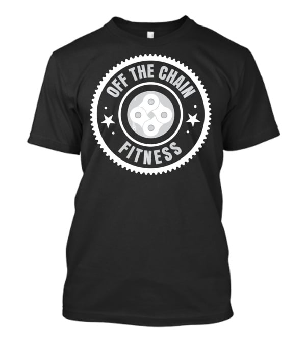 Off The Chain Fitness Cycling Gear-Inspired T-Shirt