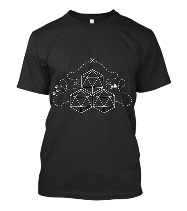 Adventure Dungeons Dragons Dnd Dice Pathway T-Shirt