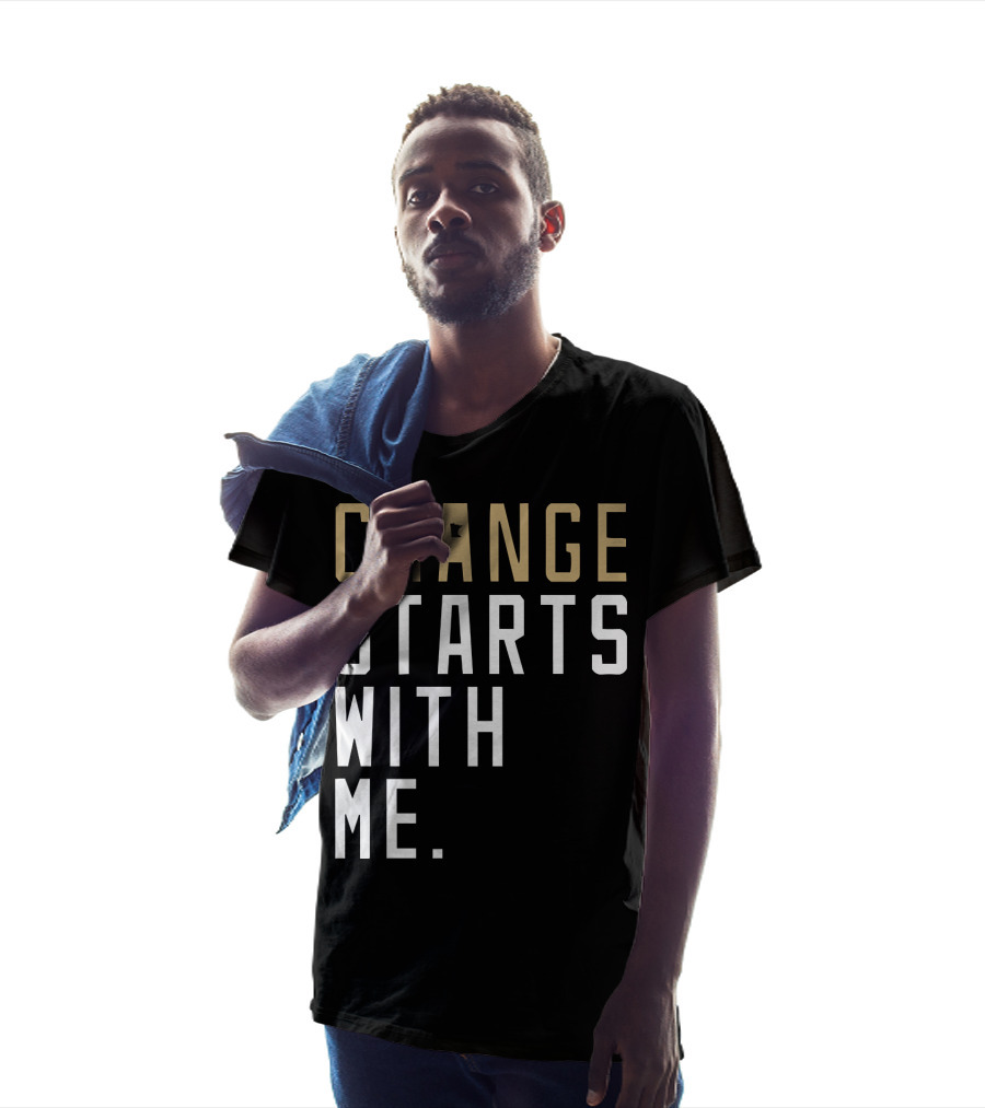 Change Starts With Me Minnesota State Motivation T-Shirt
