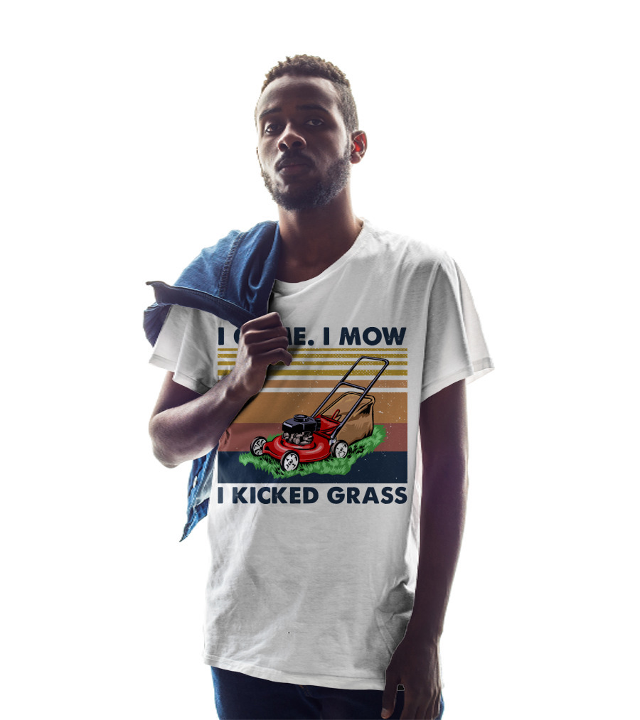 I Came I Mow I Kicked Grass T-Shirt