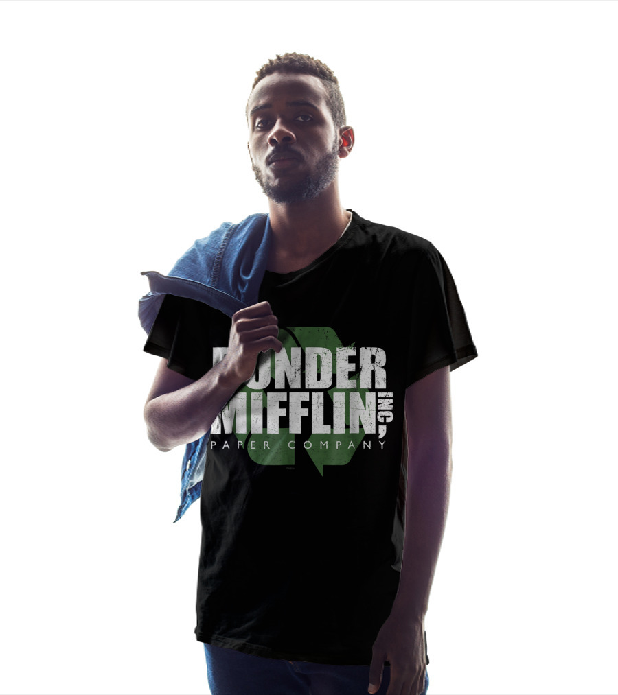 Dunder Mifflin Paper Company Recycle Logo Comfortable T-Shirt