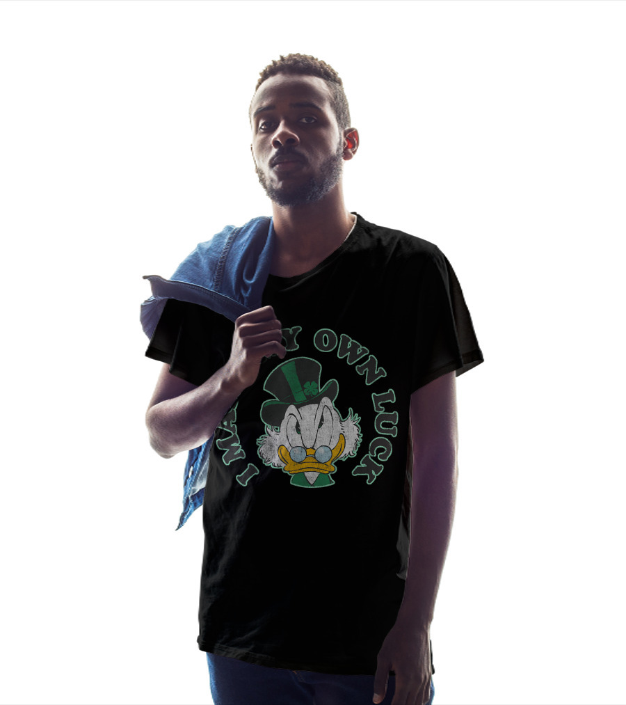 Disney Scrooge McDuck I Make My Own Luck T-Shirt