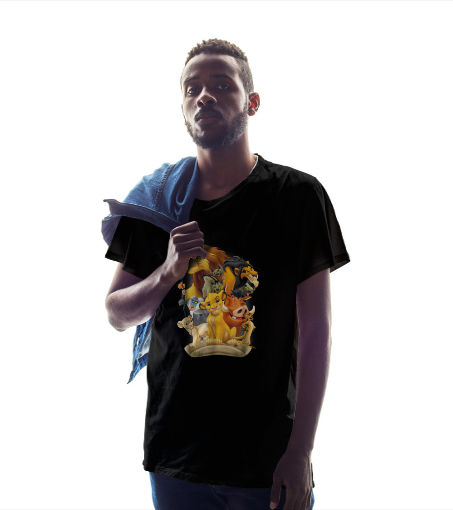 Lion King Simba Nala Timon Pumbaa Rafiki Scar Pride Land Characters T-Shirt
