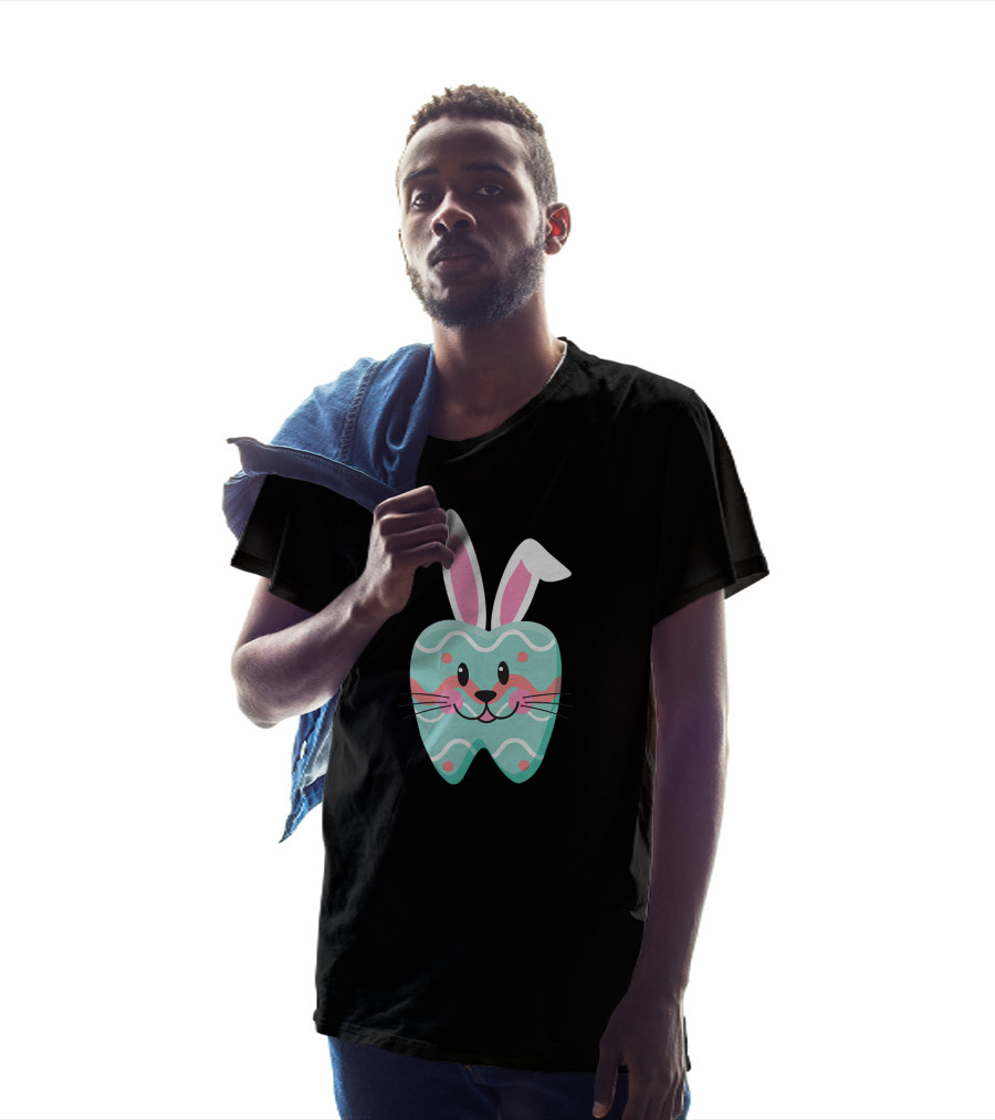 Dental Hygienist Easter Bunny Tooth Eggcellent T-Shirt