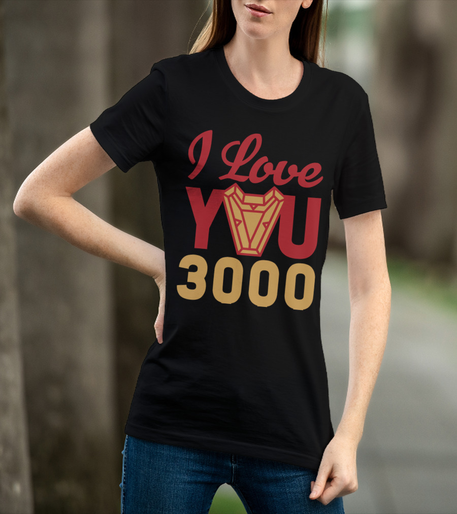 I Love You 3000 Marvel Arc Reactor T-Shirt