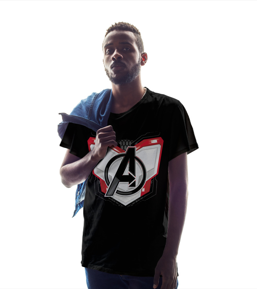Avengers Logo Quantum Suit T-Shirt