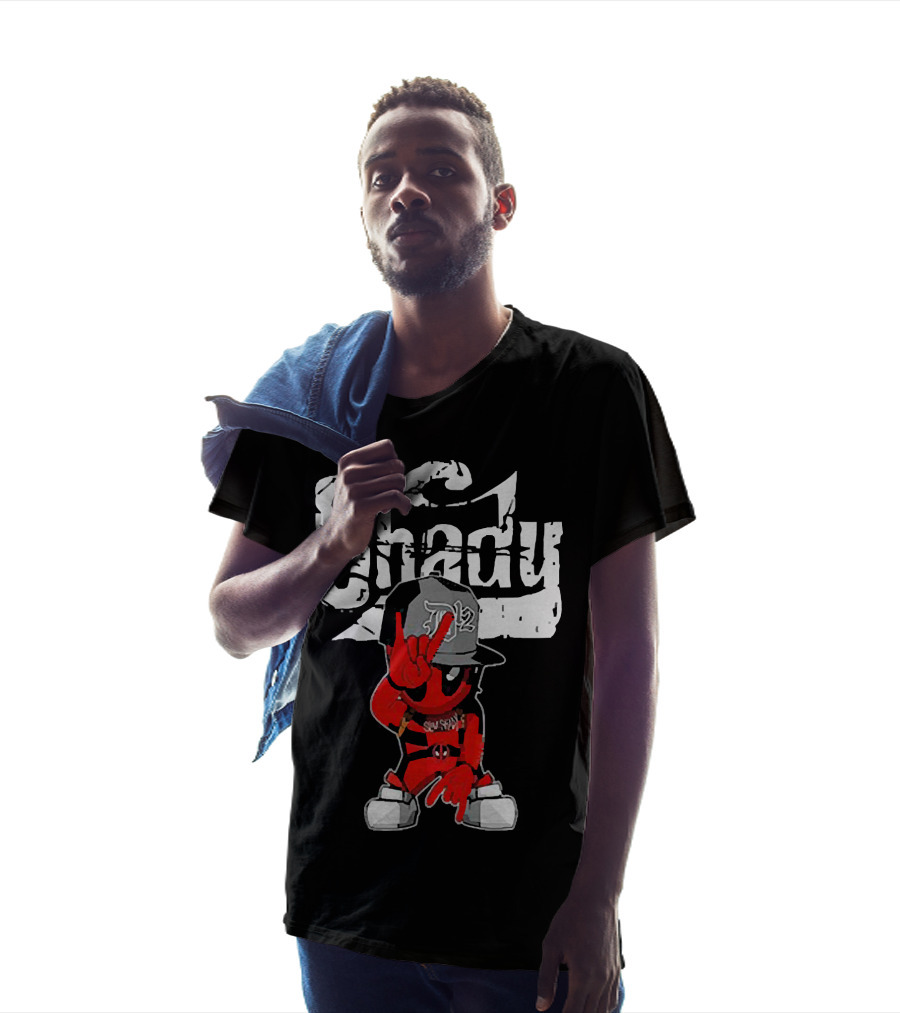 Baby Deadpool Slim Shady Rap Icon Crossover T-Shirt