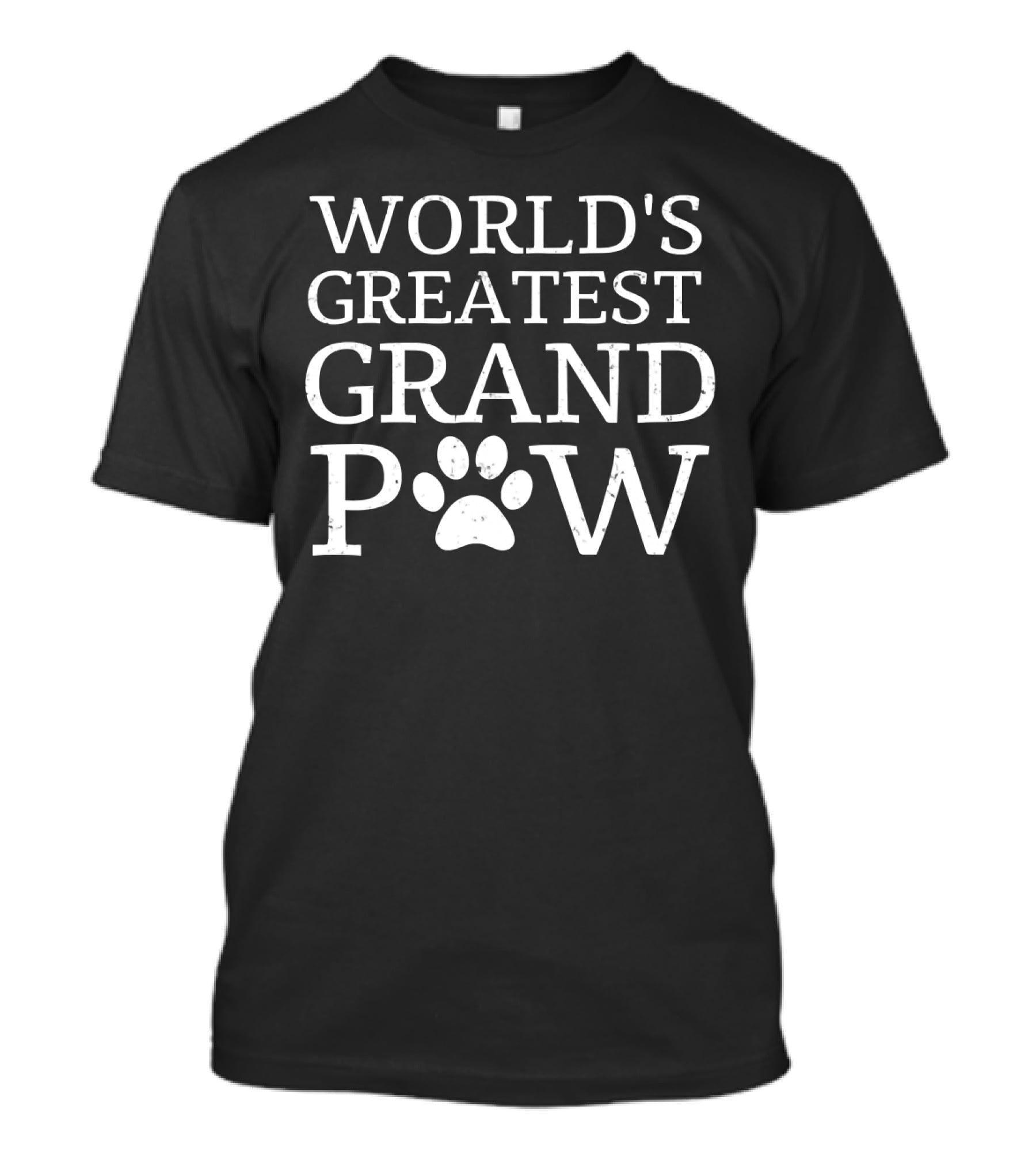 World's Greatest Grand Paw Funny Dogs T-Shirt