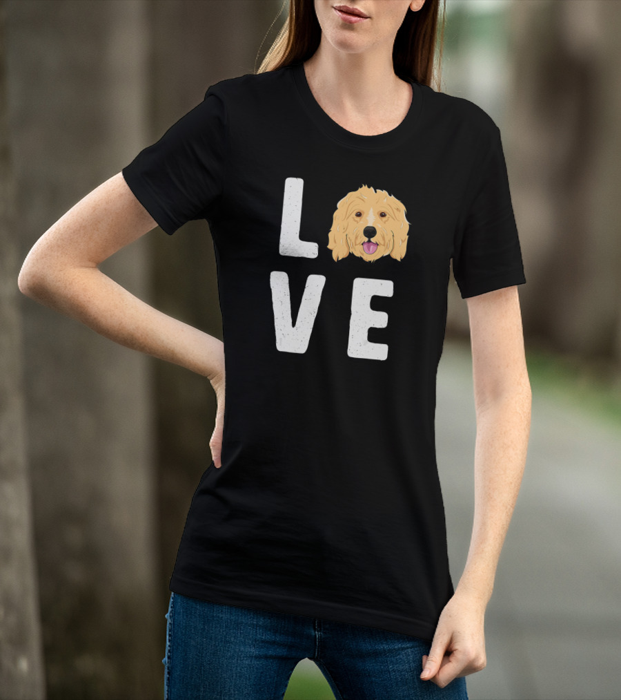 Love Goldendoodles Dog Puppy Doodle T-Shirt