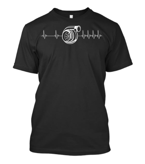 Turbo Heartbeat Boost Car Racing EWG Slow 2 Fast T-Shirt