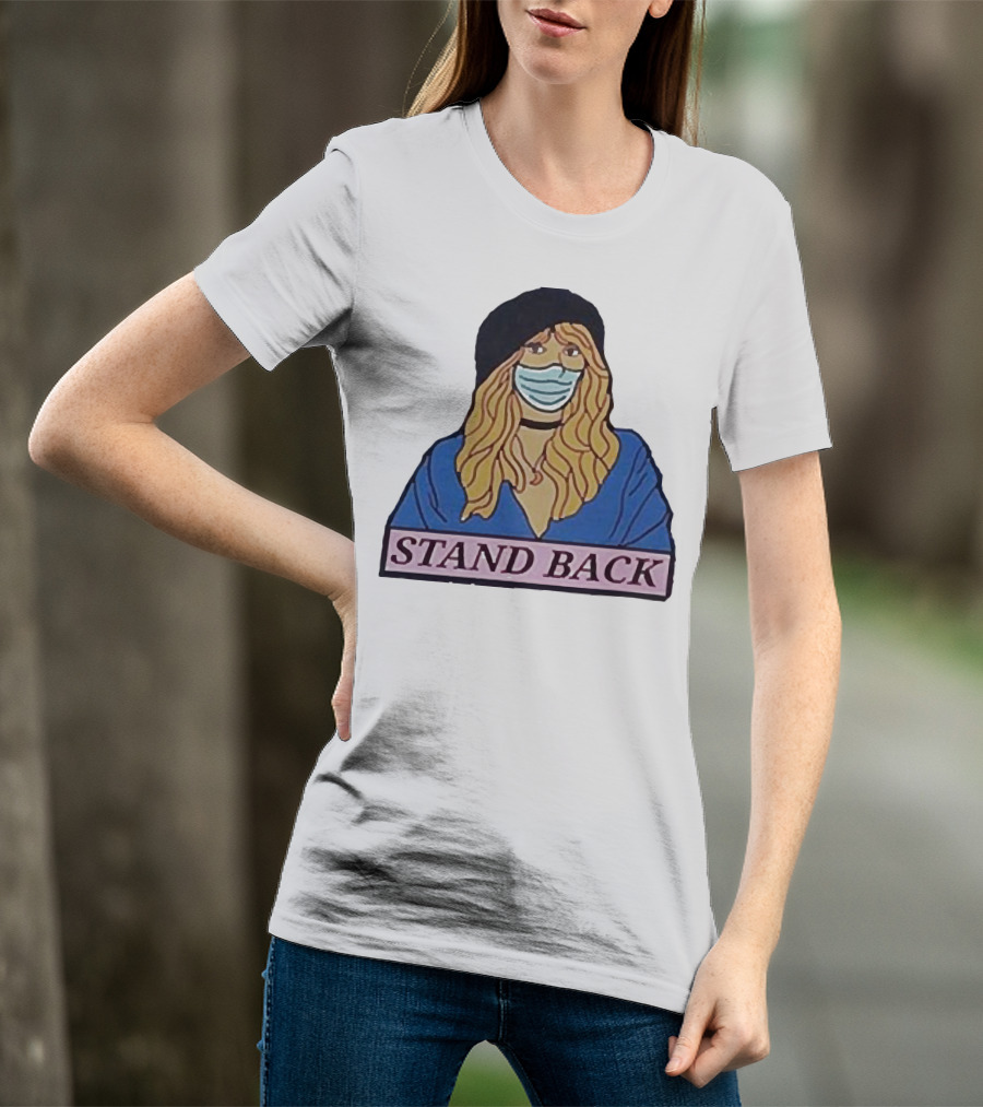 Stevie Nicks Stand Back Masked T-Shirt