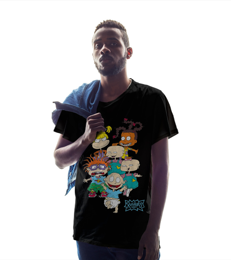 Rugrats Classic Characters Group Pose Nickelodeon T-Shirt