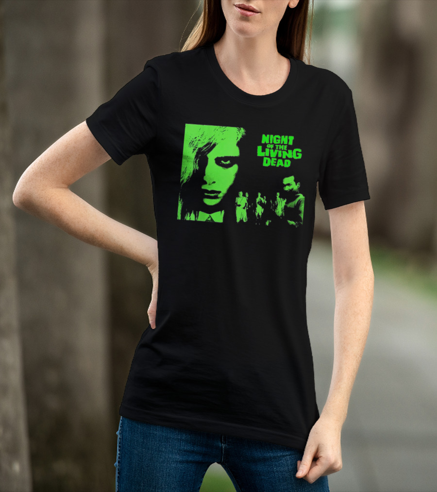 Night Of The Living Dead Vintage Classic Zombie Horror Movie T-Shirt